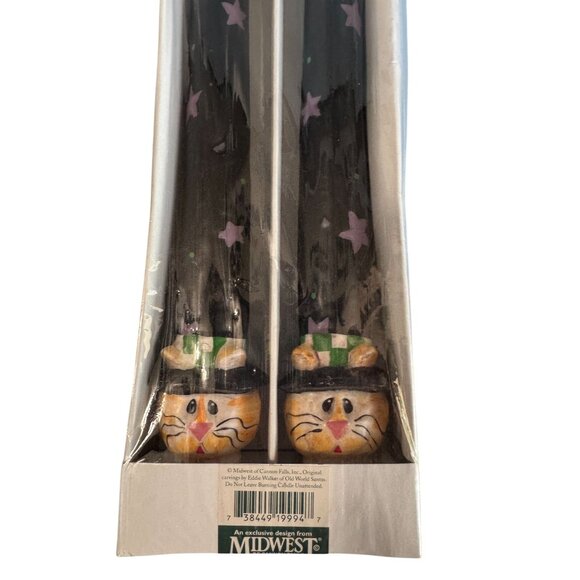 Midwest Cat Head Taper Candles Eddie Walker Exclusive Design - Picture 5 of 6